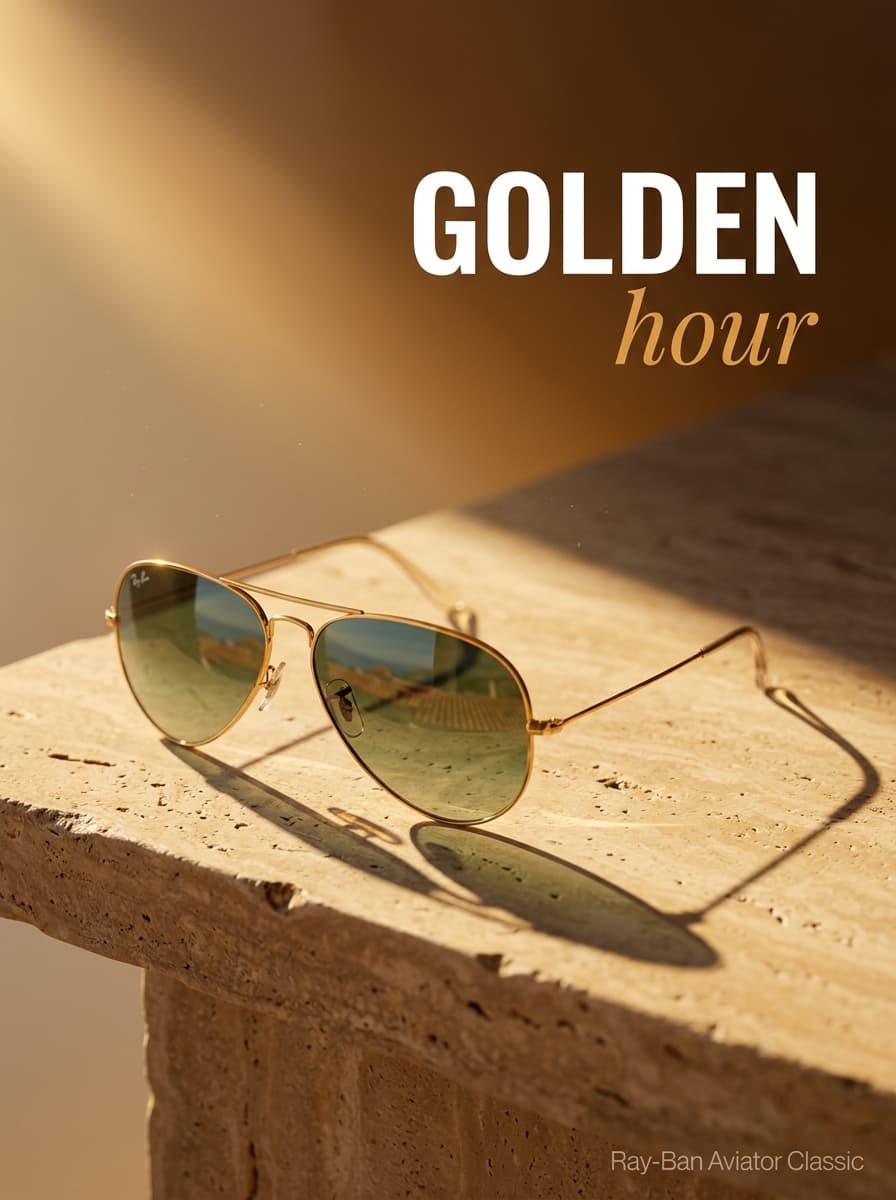 Sunglasses product creative